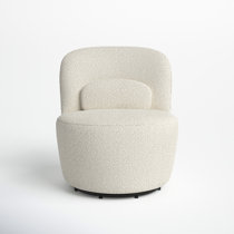 Small upholstered swivel online chair